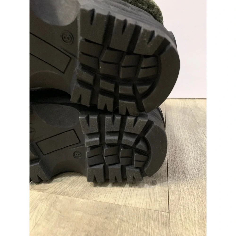 Itasca Snowslide Winter Boots 3M Thinsulate Waterproof Warm Black Fur Shoes 8